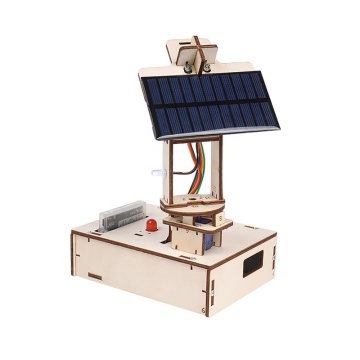 Intelligent Light Chaser DIY Plywood Toy for Kids' Programming and Science Education