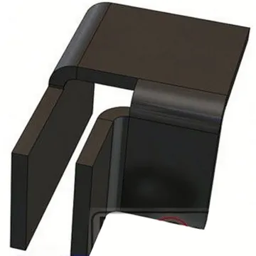 laser cutting stainless steel metal furniture base