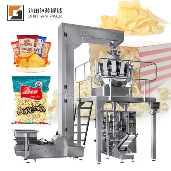 Fully Automatic Granular Food Packing Machine for Corn Flakes and Snacks