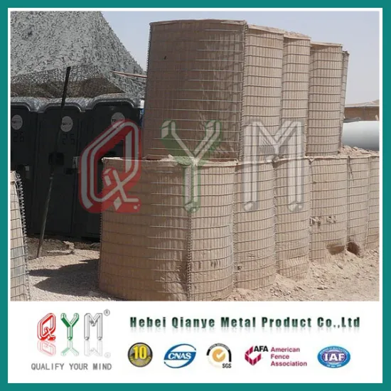 Mil Hesco Bastion Sand Wall Hesco Defensive Flood Barriers
