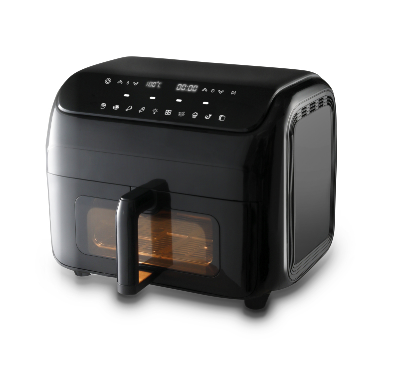 New 5L 6L 7L 8L 12L oil Free Fryer Electric deep Digital rapid Air Fryer stainless Steel, smart air fryer