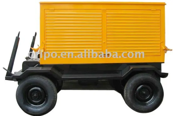 4 cyclinder yangdong engine movable trailer generator