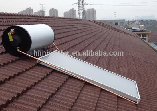 Himin pressurized flat solar water heater