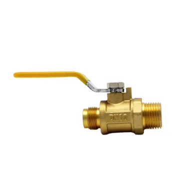 Brass threaded gas  ball valve for gas DN10 brass ball Male gas  valve price brass ball valves