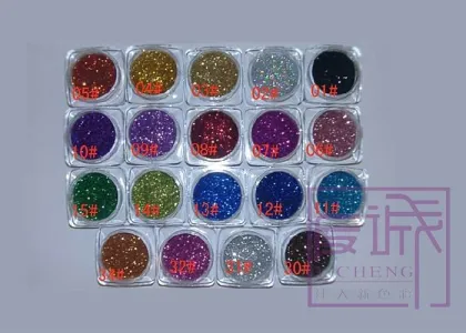 Oem Temporary Intense Star Brite Fluorescent Glitter Tattoo Powder