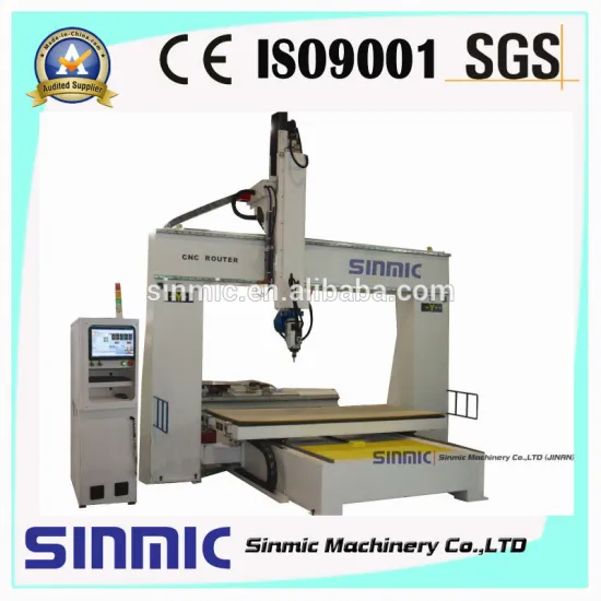 Good performance!! 5 axis woodworking cnc router