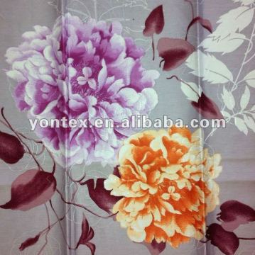 High Quality Pigment Printing Floral Design Fabric for Mattress