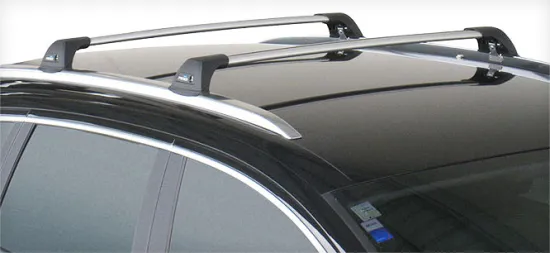 Car roof luggae rack universal flushbar whispbar