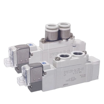 SMC Solenoid Valves: Aluminum Alloy Pneumatic Control Valves for Industrial Machinery
