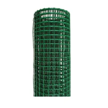 Green and Black Plastic Coated Welded Wire Mesh for Garden Reptile Protection