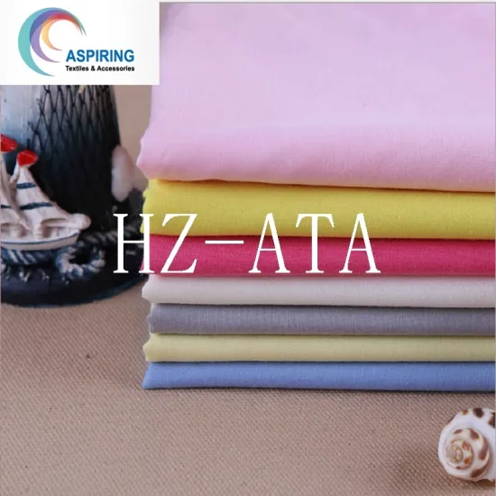 80%Polyester 20%Cotton Tc Fabric 45sx45s 110X76&133X72 for T-Shirt