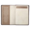 Cuir Daily Hope Christian Prayer Journal pour les hommes