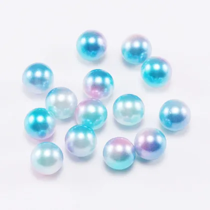 Colorful faux minecraft bulk pearl beads craft