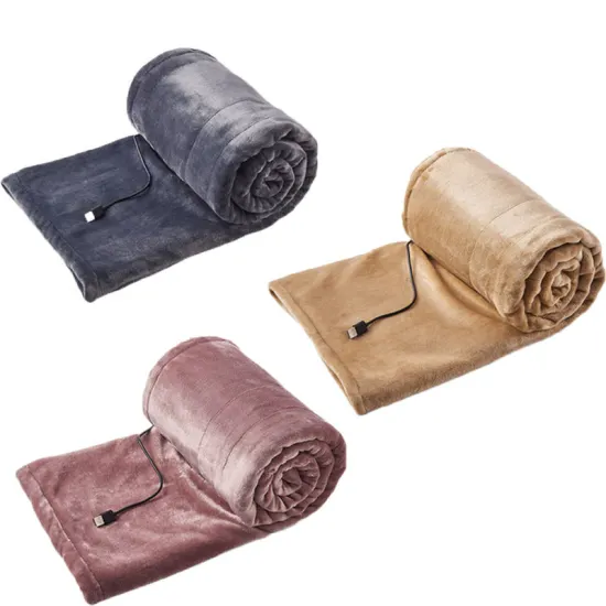 Infrared Carbon Fiber Safety Electric Heating Shawl and Blankets: Portable, USB-Enabled, and Warmth for Your Home
