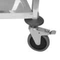 Stainless Steel Saucing Cart