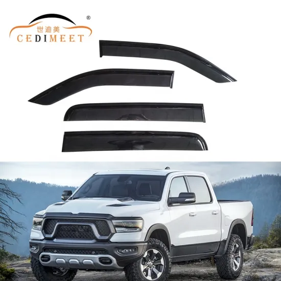 Factory Wholesale Acrylic Rain Shield Sun Visor for Dodge Ram 2019