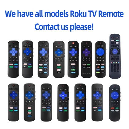 Universal Roku Remote Control Compatible with All Roku TV Brands, Box, Soundbar Players