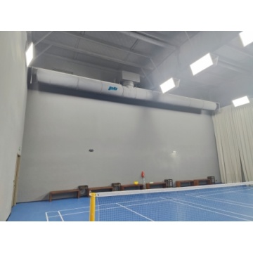 Fabric Air Ducts Find Application in Badminton Halls