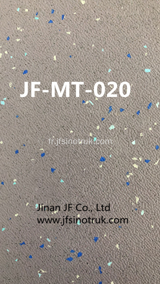 JF-MT-018 Tapis de sol en vinyle pour bus Tapis d&#39;autobus Yutong