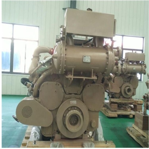 4VBE34RW3 4 Hub 890HP 664kw Marine Generator KT38-DM2