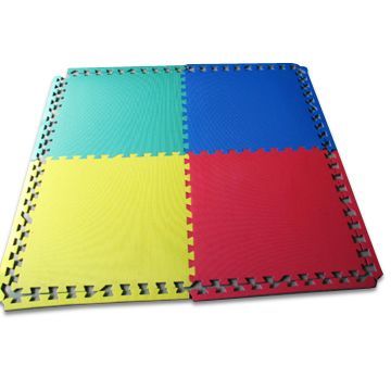 Puzzle Mat, Suitable for Karate, Judo, Taekwondo, Various Thicknesses and Colors are Available