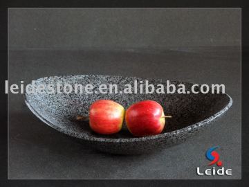 Boat shape stone fruit plate