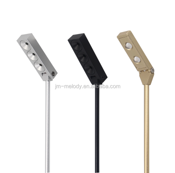 2W LED Showcase Cabinet Light: Mini Spotlight for Furniture, Jewelry, and Museum Displays
