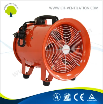Industrial explosion proof portable ventilation fan