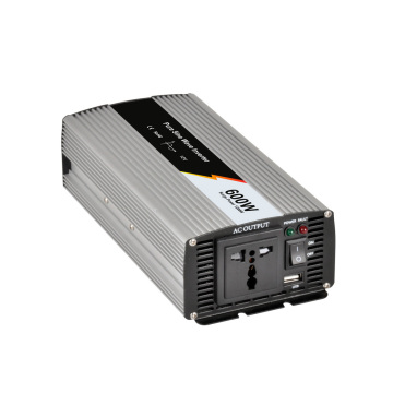 600W Pure Sine Wave Inverter: 12V, 24V, 48V to 100V, 110V, 120V, 210V, 220V, 230V AC Power Inverter for Car and Home Use