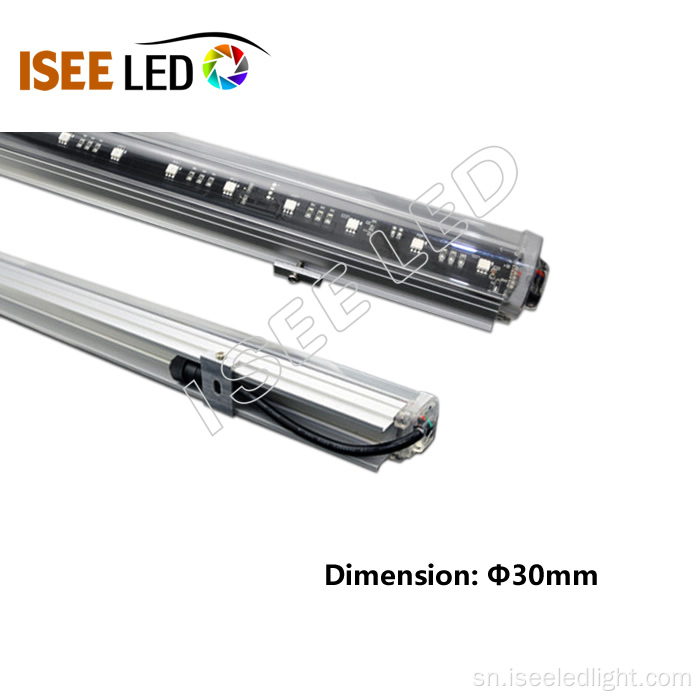 Programmable inotungamira midhiya facade tube mwenje