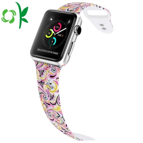 Cinturino per orologio sportivo in silicone iWatch per Apple