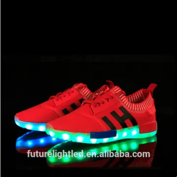 rechargeable women and men battery operated led shoes light