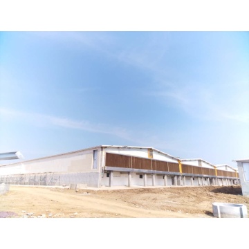 Proyecto de acero de la granja porcina de la tercera sucursal de Laohekou