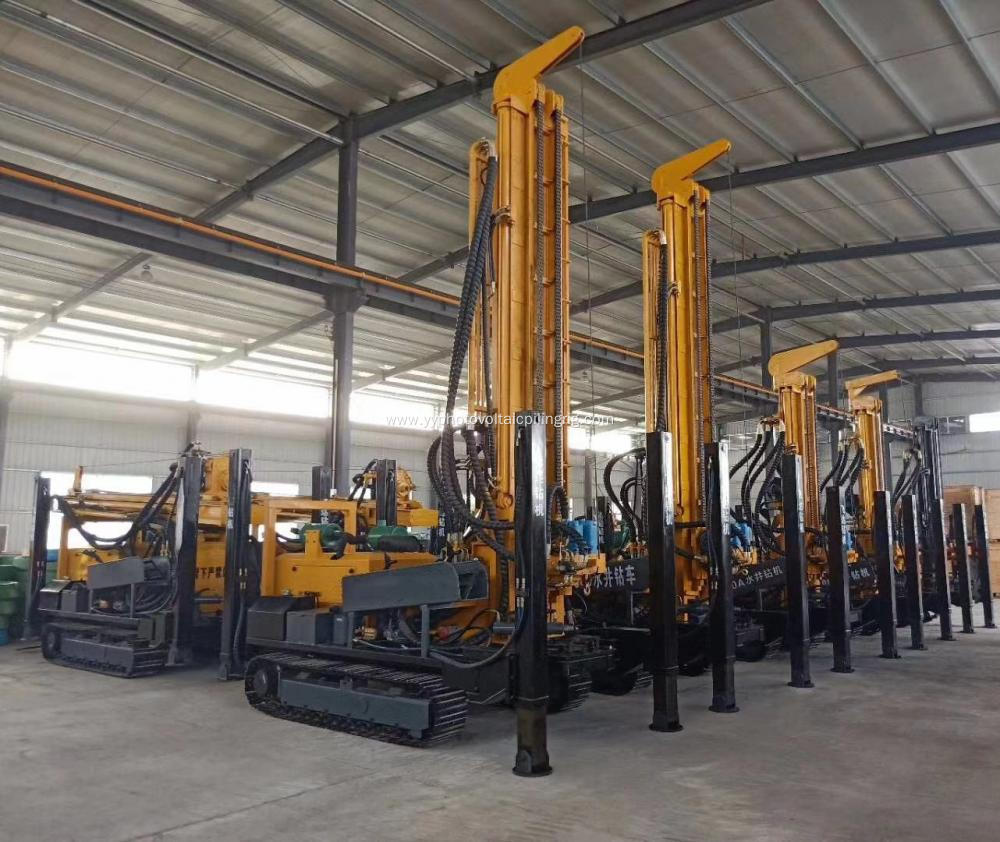 800m wide Borehole Crawler Water Well Drilling Rig