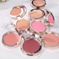 Visage pressé poudre le visage rougir blush mimer