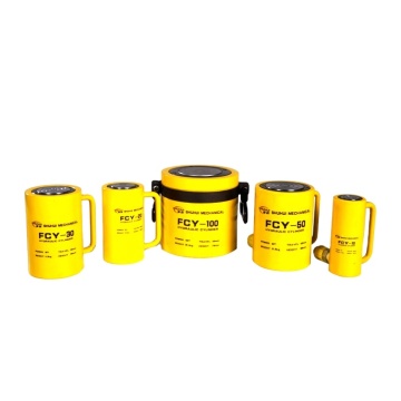 100 Ton Lifting Single Acting Solid Ram Hydraulic Cylinder Jack FCY-100100