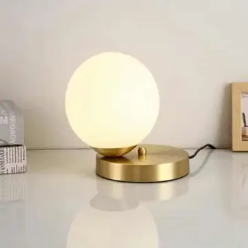 Modern Simple LED Desk Lamp: All Copper Design for Study, Bedroom, Hotel, and Table Décor