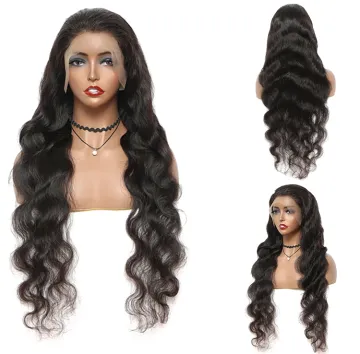 2021 Hot Selling Body Wave Wigs Wholesale Cuticle Aligned Unprocessed Brazilian Hair Virgin Human Hair Lace Front Wig Soft Light