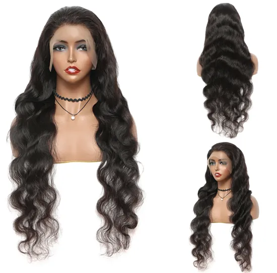 2021 Hot Selling Body Wave Wigs Wholesale Cuticle Aligned Unprocessed Brazilian Hair Virgin Human Hair Lace Front Wig Soft Light