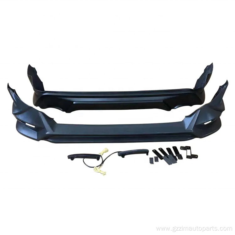 RAV4 front and rear bumper lip