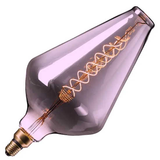 Oversized Decorative Vase-Shaped LED Filament Light Bulbs: Sizes 4W to 12W in B22, E26, and E27 Formats
