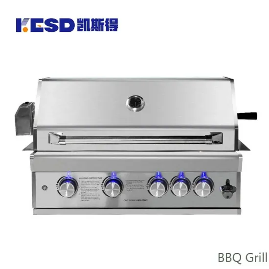 Premium Stainless Steel Built in Outdoor Commercial BBQ Luxury Gas BBQ Grill for Sale