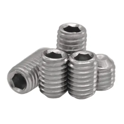 DIN916 Hexagon Socket Set Screws With Cup Point