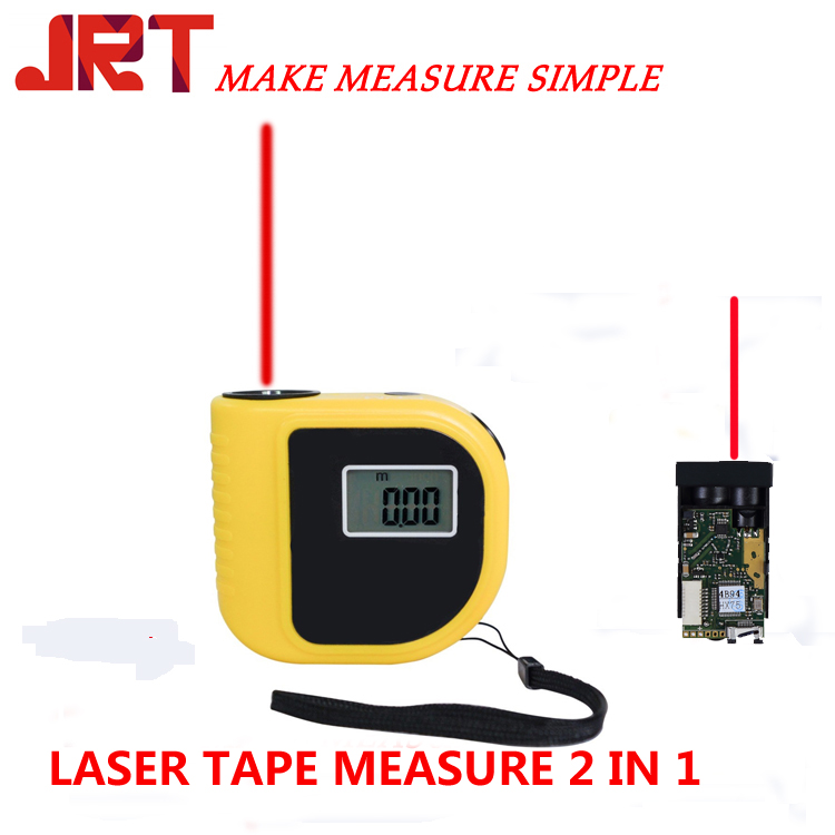 Laser tape meaurement tool