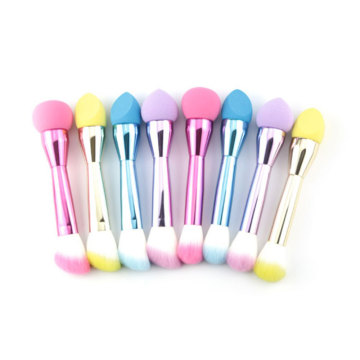 Multi-Purpose Double Ended Makeup Brushes for Concealer and Beauty Applications