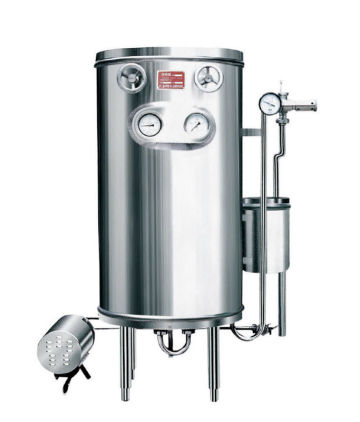 stainless steel UHT sterilizer for milk