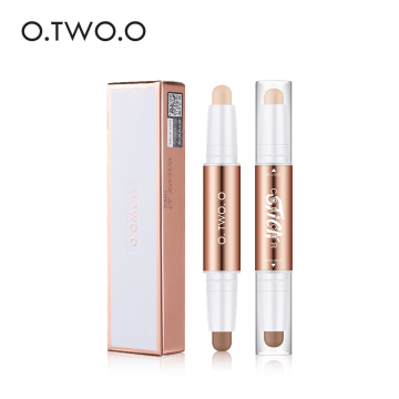 O.TWO.O Highlighter Contour Stick - Waterproof Concealer, 2 in 1 Face Makeup, 4 Shades Available