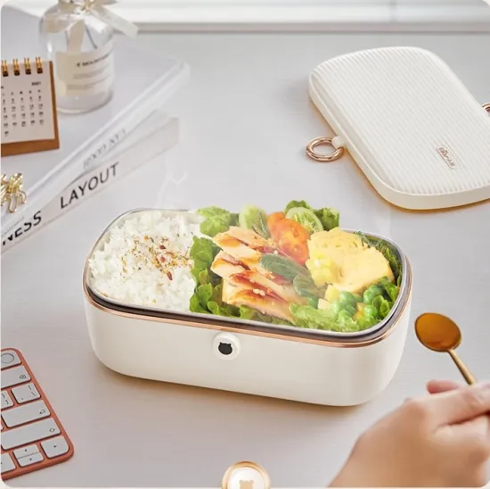 Portable Heated Electric Lunch Box for Car and Truck Use: Keeping Meals Hot with SUS304 Stainless Steel Liner for Adults