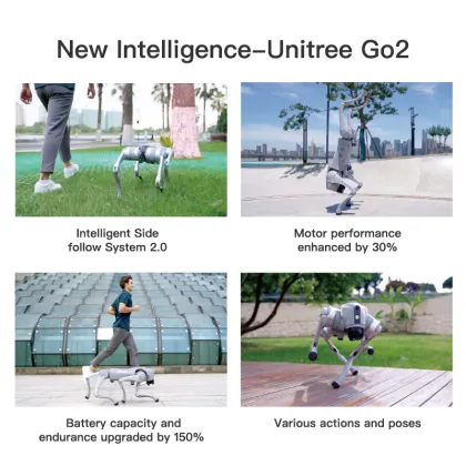 Unitree Go2 Smart Robot Dog with 8-core CPU, Wi-Fi 6, 4G, and Bluetooth