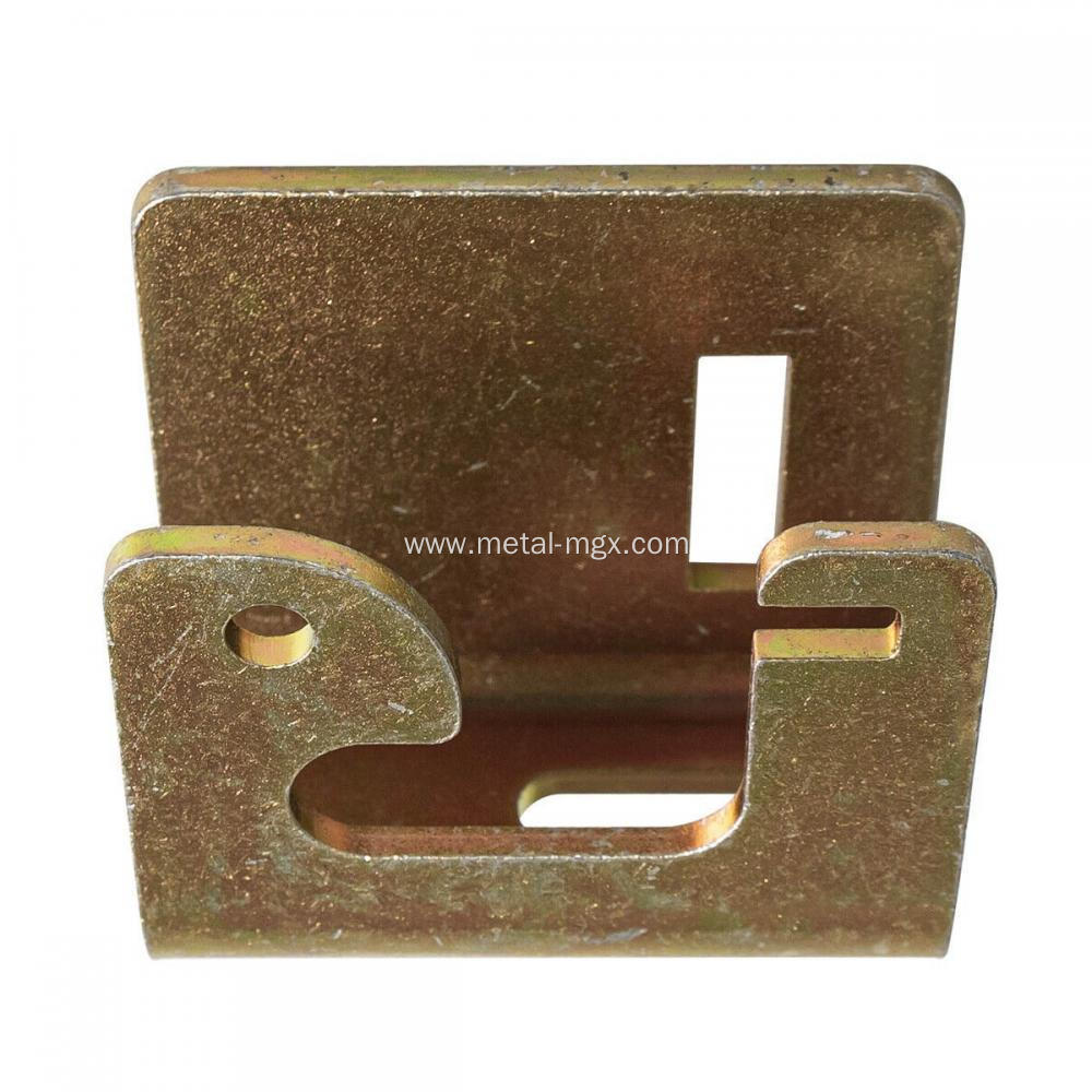 Steel Yellow Zinc Plated Right Rear Hanger Bracket